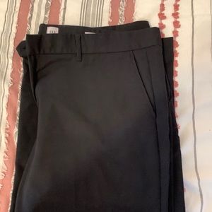 Gap cropped black woman pants